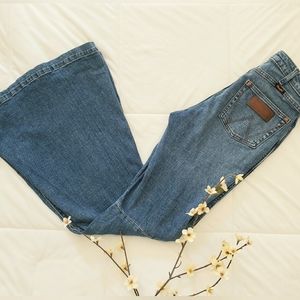 Vintage wrangler bell bottoms pants
